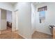 Hallway nook with a work from home office setup at 3029 Brownbirds Nest Dr, Henderson, NV 89052