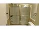 Enclosed shower and fixture showcasing bright design at 3606 Gold Sluice Ave, North Las Vegas, NV 89032