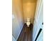 Private toilet room with vinyl floors and neutral-colored walls at 3736 Gallowtree Ave, North Las Vegas, NV 89081