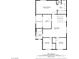 Upstairs floorplan featuring primary bedroom, sitting room, and three bathrooms at 4415 Peaceful Harbor St, Las Vegas, NV 89129