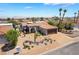 Charming single-story home with a desert-landscaped yard and a spacious two-car garage at 444 Viewmont Dr, Henderson, NV 89015