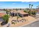 Charming single-story home with a desert-landscaped yard and a spacious two-car garage at 444 Viewmont Dr, Henderson, NV 89015