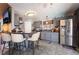 Kitchen with stainless steel appliances, a breakfast bar, and plenty of natural light at 444 Viewmont Dr, Henderson, NV 89015