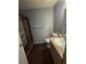 Bathroom with granite countertops, tile floors, and a tiled shower at 7100 Pirates Cove Rd # 1099, Las Vegas, NV 89145