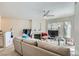 Cozy living room with a fireplace, neutral decor, and ample natural light at 7127 S Durango Dr # 310, Las Vegas, NV 89113
