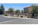 Community dog park with fencing, benches, and waste disposal station at 728 Brown Breeches Ave, North Las Vegas, NV 89081
