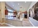 Bright kitchen boasts stainless steel appliances, plenty of counter space, and sleek design at 7311 Chaparral Cove Ln, Las Vegas, NV 89131