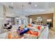 Cozy living room showcasing stylish furnishings, modern lighting, and an inviting atmosphere, ideal for comfortable living and entertaining at 7311 Chaparral Cove Ln, Las Vegas, NV 89131