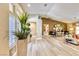 Bright living room with wood floors, high ceilings, and plenty of space at 7311 Chaparral Cove Ln, Las Vegas, NV 89131