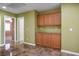 Dining room with tile floor and cabinets at 7340 Elderly Ave, Las Vegas, NV 89131