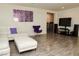 Spacious living room with modern decor and stylish flooring at 777 Star Apple Ln, Las Vegas, NV 89178