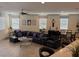 Open-concept floor plan with a comfortable sofa and a seating area at 777 Star Apple Ln, Las Vegas, NV 89178