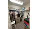 Well-organized walk-in closet with plenty of storage shelves and hanging space at 777 Star Apple Ln, Las Vegas, NV 89178