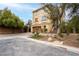 Charming two-story home featuring a two-car garage, steps to the front door, and mature landscaping at 8467 Bismark Sapphire St, Las Vegas, NV 89139