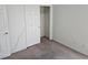 Neutral bedroom with closet and carpeted floor at 8865 Knickknack Ct, Las Vegas, NV 89149