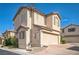 Well-maintained two-story home featuring a two-car garage at 9053 Starling Wing Pl, Las Vegas, NV 89143