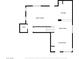 Detailed first-floor plan showcases the layout of kitchen, living room, dining area, Gathering room, and bath at 9053 Starling Wing Pl, Las Vegas, NV 89143