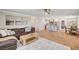 Spacious open floor plan with a living room, dining area and a modern kitchen at 925 Alan Shepard St, Las Vegas, NV 89145