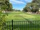A beautiful view of the golf course available in this home at 1006 Bel Air Cir, Las Vegas, NV 89109