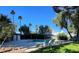 Beautiful pool area with lounge chairs and lush landscaping, perfect for relaxation at 1006 Bel Air Cir, Las Vegas, NV 89109