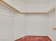Walk-in closet space with shelving at 1230 Pagentry Dr, North Las Vegas, NV 89031
