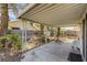 Covered patio area with concrete flooring at 1230 Pagentry Dr, North Las Vegas, NV 89031