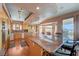 Bright kitchen boasts large windows, center island, and open floor plan great for entertaining at 144 Desert Valley Dr, Boulder City, NV 89005