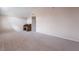 Bedroom with neutral carpet and vaulted ceiling, providing an open, airy atmosphere and natural light at 1587 Bermuda Dunes Dr, Boulder City, NV 89005