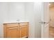 Functional laundry area with sink, cabinet space, and nearby access to other rooms at 2008 Royal Gardens Pl, North Las Vegas, NV 89084