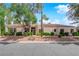 Charming single-story home with a well-maintained lawn and desert landscaping at 2714 Bridgepointe Dr, Las Vegas, NV 89121