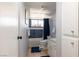 Functional bathroom featuring tiled walls, a shower-tub combo, and a vanity with ample storage at 3030 Liberty Cir, Las Vegas, NV 89121