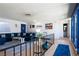 Stylish living room showcases modern decor, comfortable seating, and inviting atmosphere with view of front door at 3030 Liberty Cir, Las Vegas, NV 89121