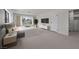 Well-lit bedroom featuring a large window, walk-in closet, and minimalist decor for a calming space at 3421 Rochelle Ct, Las Vegas, NV 89121