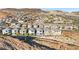 Desert community aerial featuring mountain backdrop and many residences at 41 Strada Moscato, Henderson, NV 89011