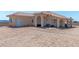 Charming home featuring a stucco exterior, arched entry, and terracotta roof tiles at 4545 W Agate Ave, Las Vegas, NV 89139