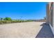 Expansive backyard area ready for customization and landscaping at 4750 Outlook Peak St, Las Vegas, NV 89135