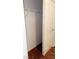 This closet has carpet floor, baseboards, and a shelf for storage at 5004 Wayfaring Tree Ave, Las Vegas, NV 89131