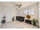 Comfortable sitting room with modern finishes, lots of light and neutral decor at 6103 Sundown Crest St, Las Vegas, NV 89113