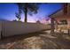 Wide shot of a backyard featuring a covered patio at 615 Cervantes Dr, Henderson, NV 89014
