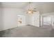 Expansive bedroom featuring a ceiling fan and multiple entryways at 615 Cervantes Dr, Henderson, NV 89014