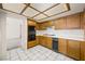 Functional kitchen with appliances and ample counter space, ideal for cooking and meal preparation at 615 Cervantes Dr, Henderson, NV 89014