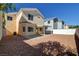 This home features a covered patio and low-maintenance backyard with decorative rock at 6241 Overhang Ave, Henderson, NV 89011