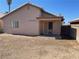 A blank canvas awaits you in this backyard, ready for your dream oasis! at 6340 Cranberry Ln, Las Vegas, NV 89156