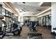 Well-equipped gym with modern fitness equipment and ample space for workouts at 6810 Silver Crescent St, Las Vegas, NV 89148