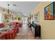 Open-concept living room showcasing a dining area and comfortable seating at 7817 Homing Pigeon St, North Las Vegas, NV 89084