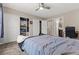 Bedroom with closet storage and neutral color tones at 8509 Lansdale Rd, Las Vegas, NV 89123