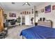 Spacious main bedroom features a large walk-in closet and comfortable workstation at 10654 Sidlaw Hills Ct, Las Vegas, NV 89141