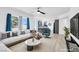 Bright living room featuring an open concept design with modern furnishings at 1411 Norman Ave, Las Vegas, NV 89104