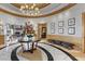 An elegant lobby showcases a marble floor, modern art, and stylish seating at 2777 Paradise Rd # 1002, Las Vegas, NV 89109