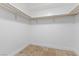 A walk-in closet with wall-to-wall shelving and plenty of room for organization at 2777 Paradise Rd # 1002, Las Vegas, NV 89109